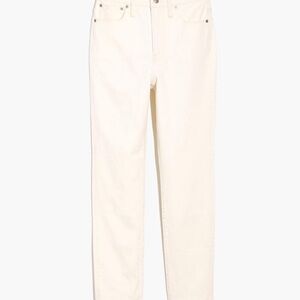 Madewell Perfect Vintage Winter White Jean - like new
